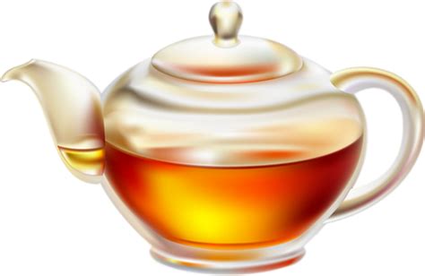 Thé Théière Png Tube Tea Pot Clipart Teekessel Png