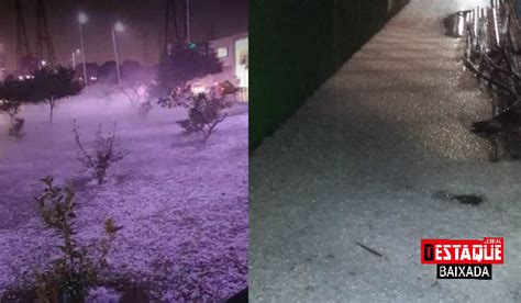 Já na localidade limoeiro, zona rural de esperantina, uma chuva de granizo surpreendeu os moradores. Chuva de granizo cobre Baixada Fluminense de pedras de ...