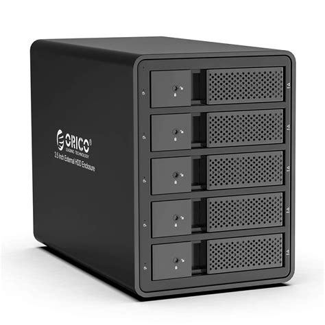 ORICO 5 Bay USB 3 0 To SATA External Hard Drive Enclosure For 3 5 Inch