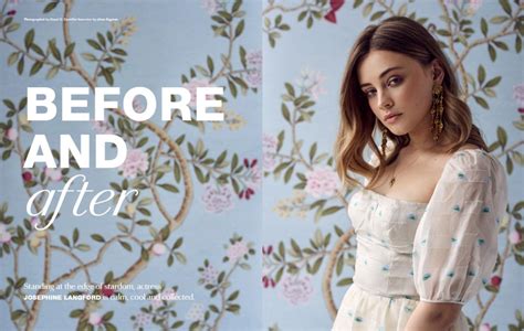 Josephine Langford In Rose And Ivy Journal Hawtcelebs
