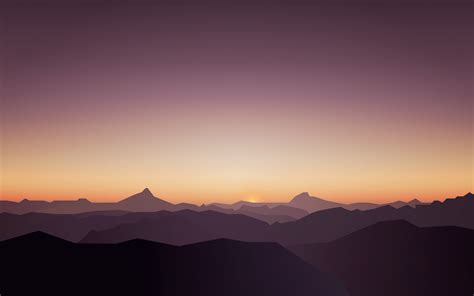 Calm Sunset Mountains 5k Wallpapers Hd Wallpapers