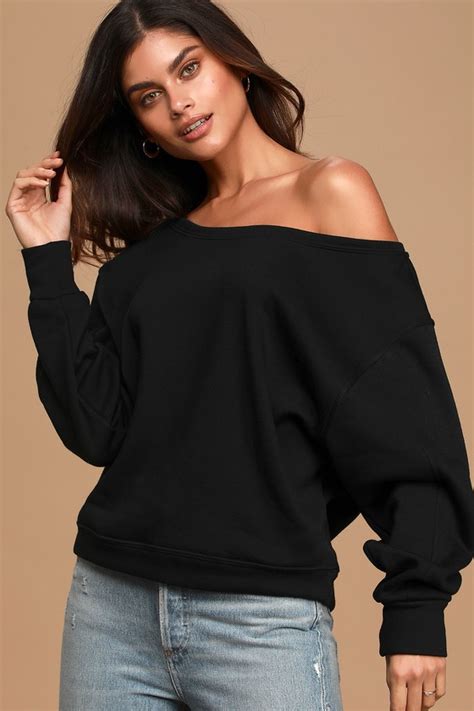 Fashion Omniscient Womens Casual Off Shoulder Long Sleeve Pullover