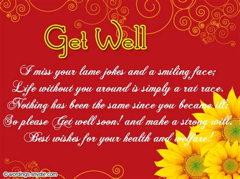 Get Well Soon Wishes And Card Wordings Wordings And Messages