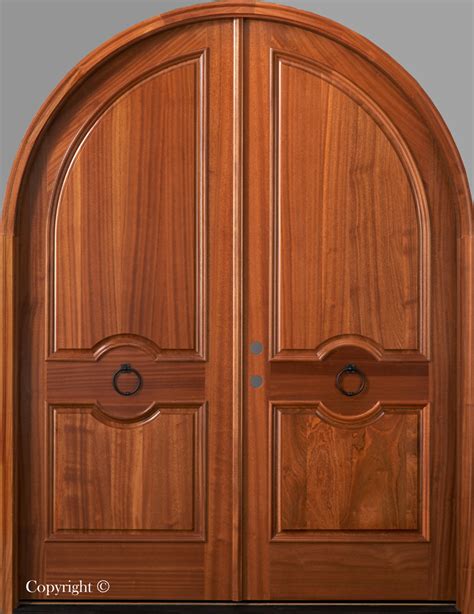 Arched Double Doors