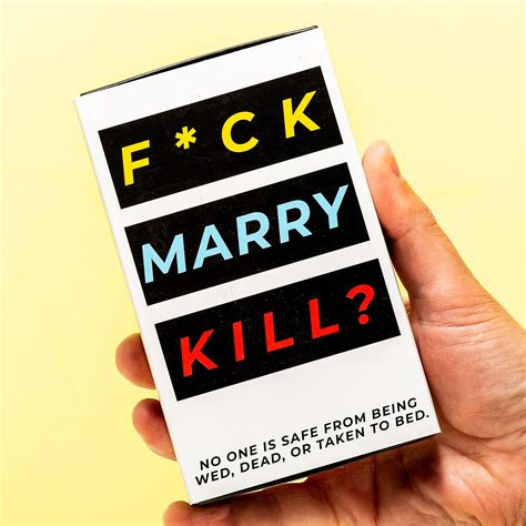 Fck Marry Kill Spel Van T Republic Bestel Je Online Bij