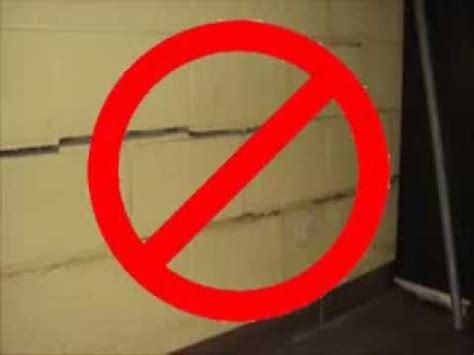 Different materials expand and contract at different rates. What Do These Basement Cracks Mean? - YouTube