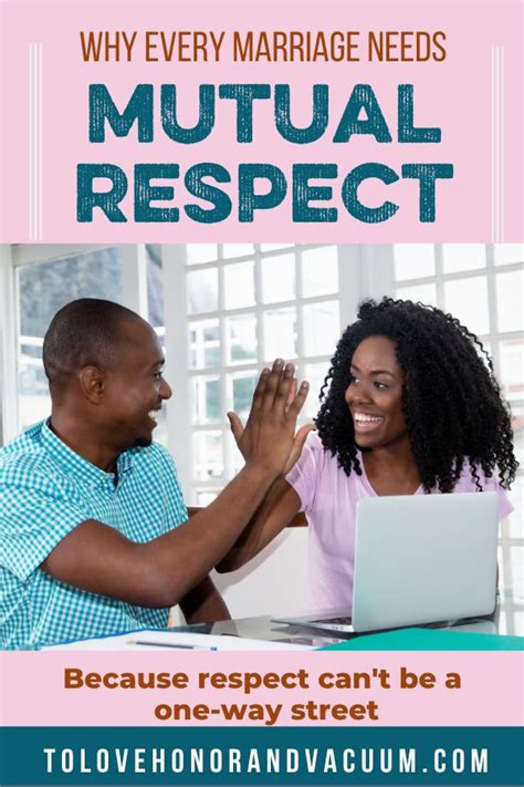 Mutual Respect In Marriage Is Important Marriage Marriage Advice Respect