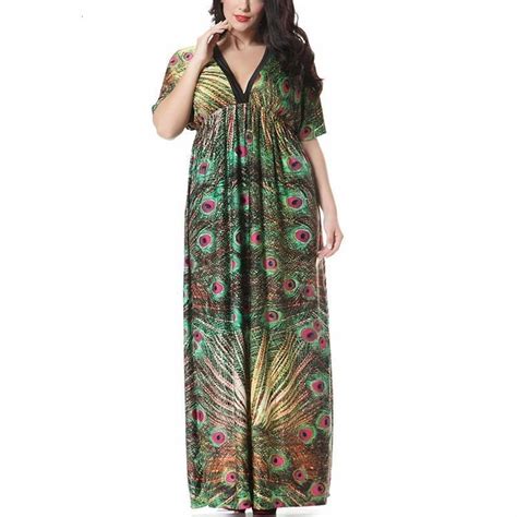 peacock print maxi dress floral casual plus size maxi dresses maxi dress plus size fall maxi