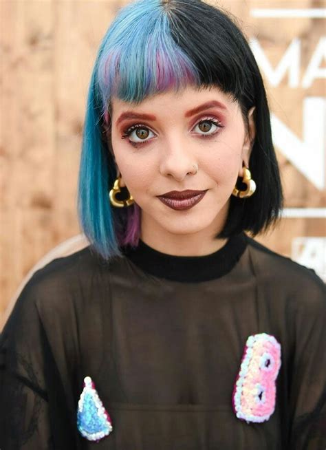 Pin By Dragon Queen On Melanie Martinez In 2020 Half And Half Hair