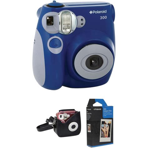 Polaroid 300 Instant Film Camera With Carrying Case And Film Bandh