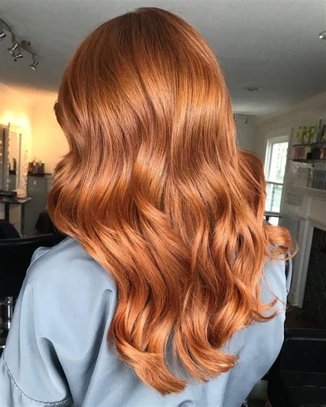 Beautiful Copper Hair Red Balayage Hair Ginger Hair Color Copper