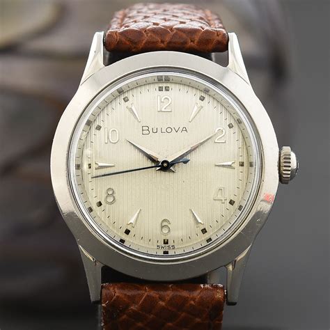 1954 Bulova Phantom A Slim Vintage Gents Swiss Watch Empressissi