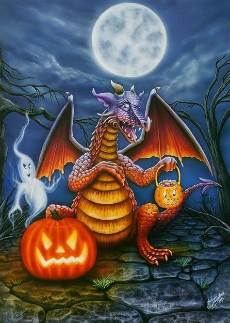 Halloween Dragon Dragon Halloween Cartoon Dragon Dragon Pictures