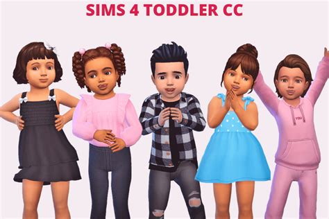 Sims 4 Hair Toddler Maxis Match