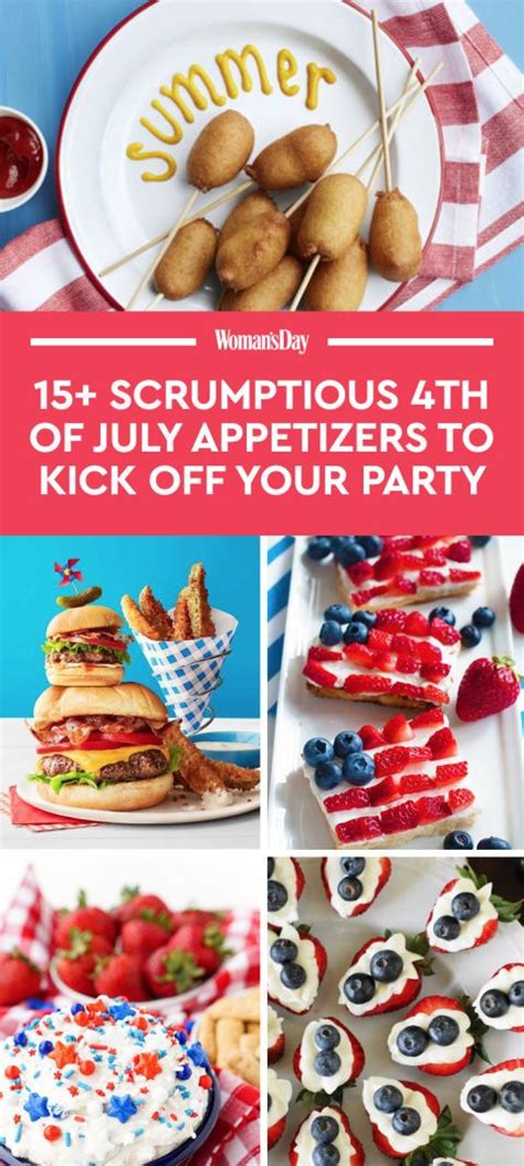 55 Easy 4th Of July Appetizers Your Guests Will Love Patriotic