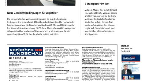 Neue Geschäftsbedingungen für Logistiker verkehrsrundschau de