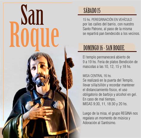 Eesopi Nº 3015 Novena A Nuestro Patrono San Roque
