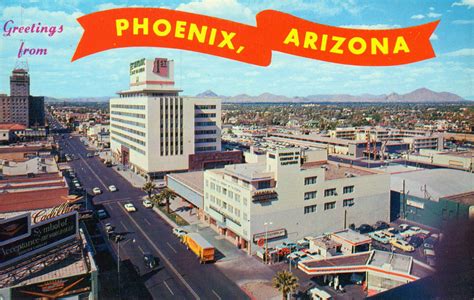 The south side of phoenix has the same type of system which carries water for the properties on the south side. Vintage Phoenix, Arizona ~ neat-stuff-blogs