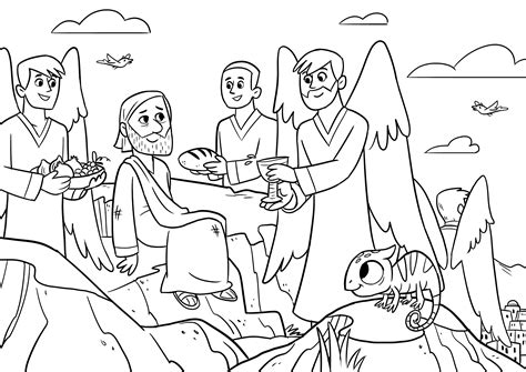 30 Jesus Temptation Coloring Pages Free Printable Coloring Pages