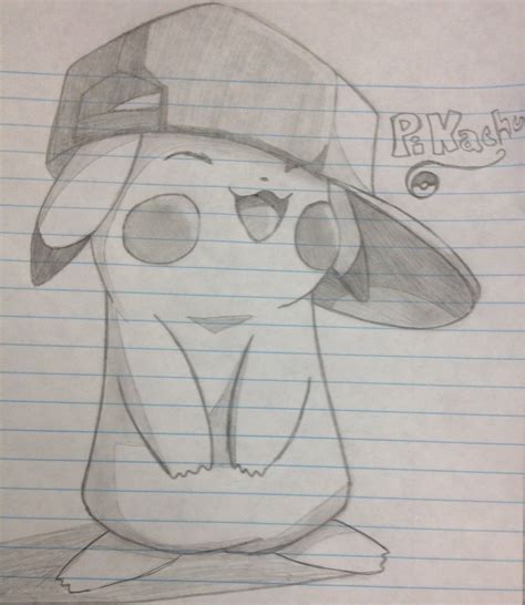 Cute Pikachu To Draw When Bored Dibujos Kawaii Dibujos Bonitos