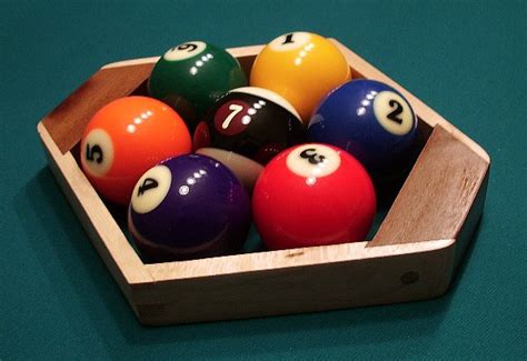 In a professional game, the player with the lowest official standing in the league always breaks first. Aramith Special 7 Ball & Hardwood Rack