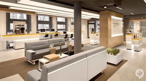 Commerzbank Flagship Branch Concept Bank Interior Design Bank Design