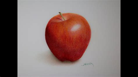 After watching the video, any one including beginners and kids can draw wonderful apple and other fruits as well. Red Apple Step by Step - YouTube