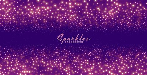 Free Vector Purple Sparkles Background For Festival Celebration Theme