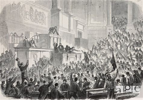 Invasion Of The Hall Of The Legislative Body Proclamation Of The