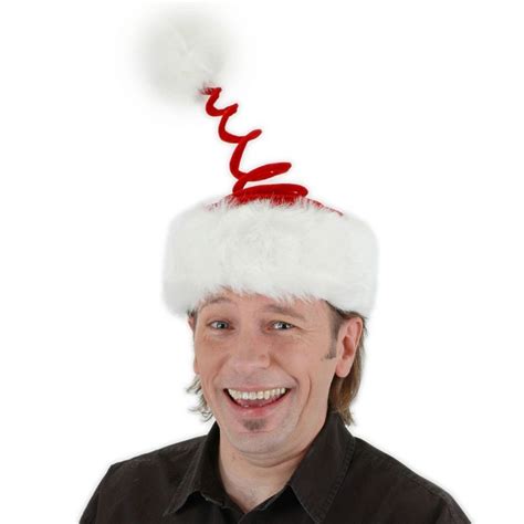 Elope Springy Santa Hat Novelty Hats View All