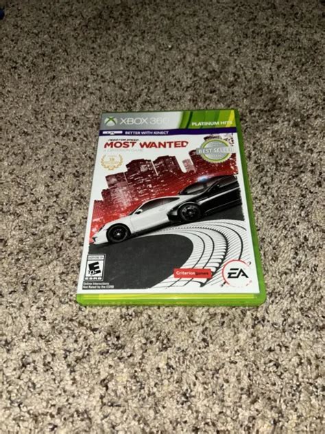 NEED FOR SPEED Most Wanted Limited Edition Microsoft Xbox PicClick
