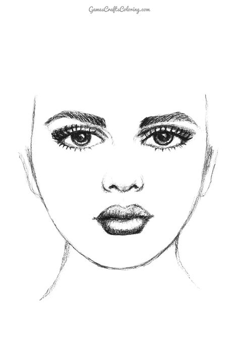 Printable Face Download And Print These Faces Coloring Pages For Free