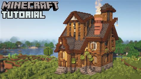 Minecraft Large Survival House Tutorial How To Build Youtube