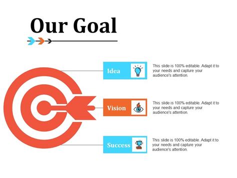 Our Goal Ppt Infographic Template Design Inspiration Presentation