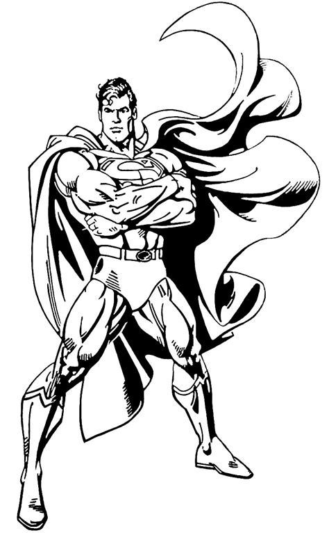 Superman Desenhos Para Colorir Imprimir E Pintar Do Super Homem