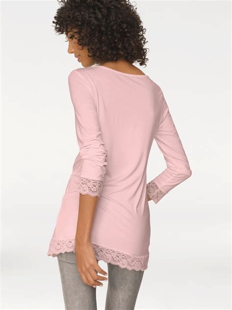 Erst nach einem ausgiebigen vergleich treffen. Heine Spitzenshirt Damen, Pink, Größe XS in 2020 | Rote ...