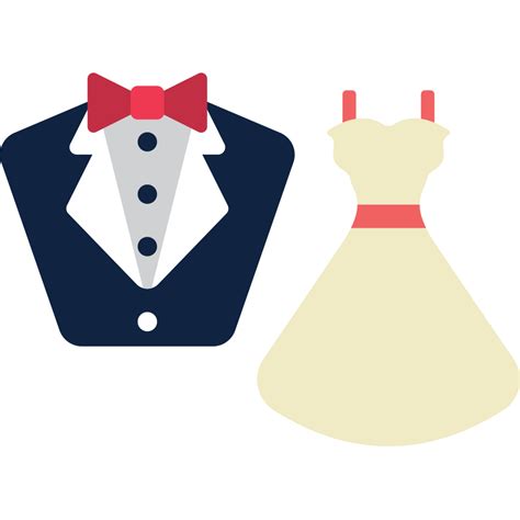 Wedding Dress Suit Clip Art Suits And Wedding Dresses Png Download