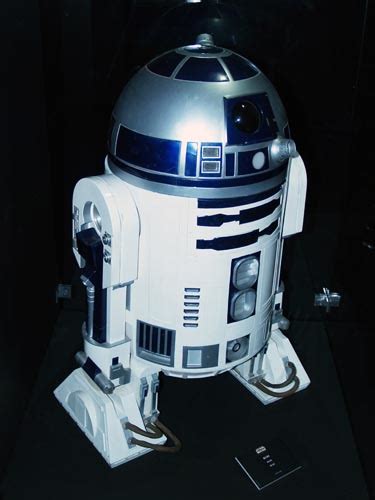It's either the tin man, which is a human with metal skin, or it's an r2d2. The Real Star Wars Droids are Here!