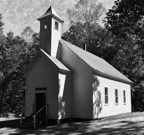 Old White Church Photograph By Victor Montgomery Fine Art America