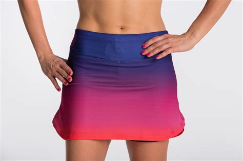 Running Skirt For Active Passionate Women Polka Sport Produces The