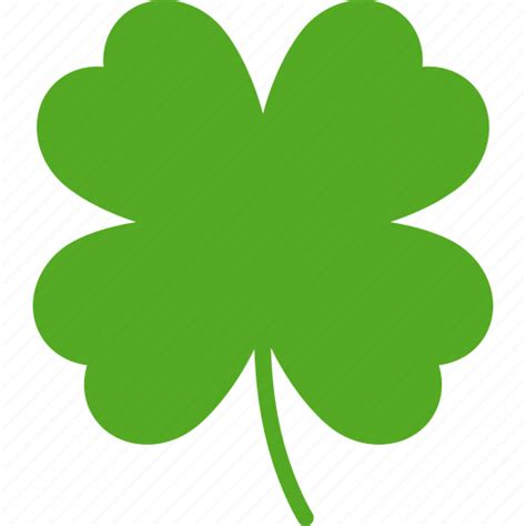 Clover Good Irish Luck Lucky Shamrock St Patricks Day Icon