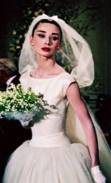 Https://favs.pics/wedding/audrey Hepburn Wedding Dress Pinterest