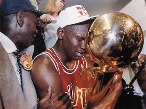 Michael Jordan Crying Trophy
