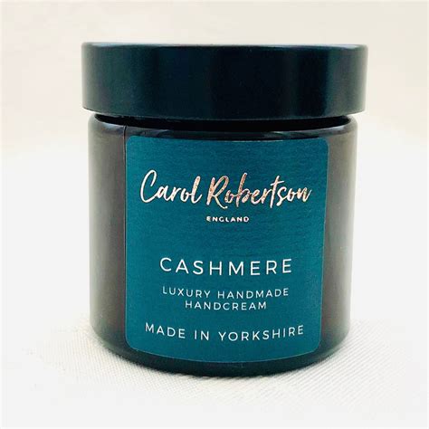 Cashmere Hand Cream Carol Robertson Scents