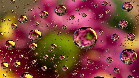 Colorful Raindrops Wallpapers - Wallpaper Cave