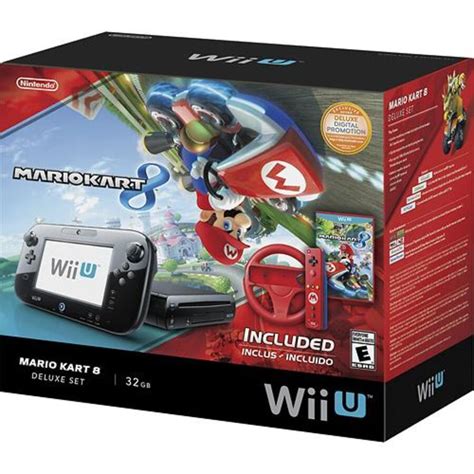 North American Wii U Mario Kart 8 Deluxe Set Bundle Races Into View