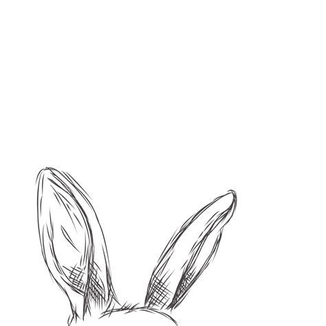 I want to practice drawing heads with this but i can barely even draw a circle with one neat. Bunny ears drawing | How to draw ears, Bunny tattoos, Ear art