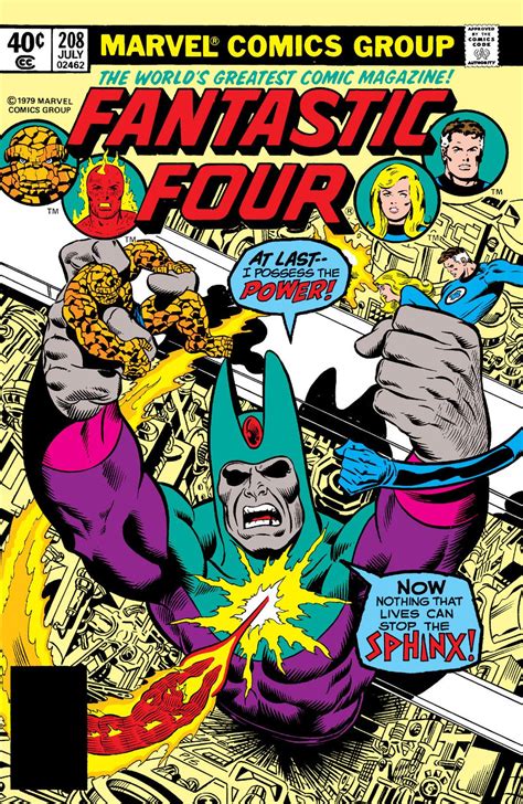 Fantastic Four Vol 1 208 Marvel Database Fandom Powered By Wikia