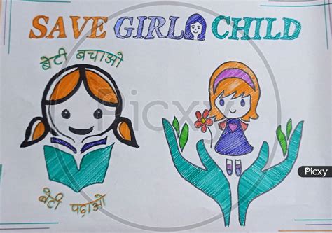 Image Of Save Girl Child Poster Ph400157 Picxy