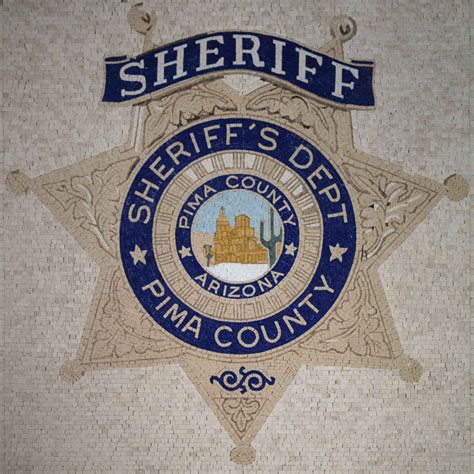 Custom Mosaic Sheriff Pima County Signs Logos Mozaico